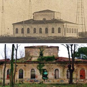 Stazione radio di Coltano ieri e oggi